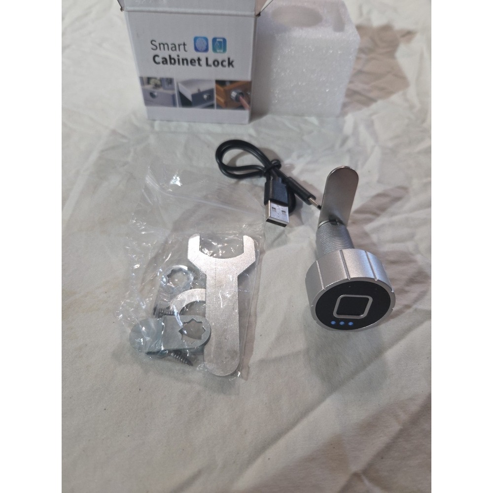 Smart Fingerprint Furniture Cabinet Lock Model F2-bf-30